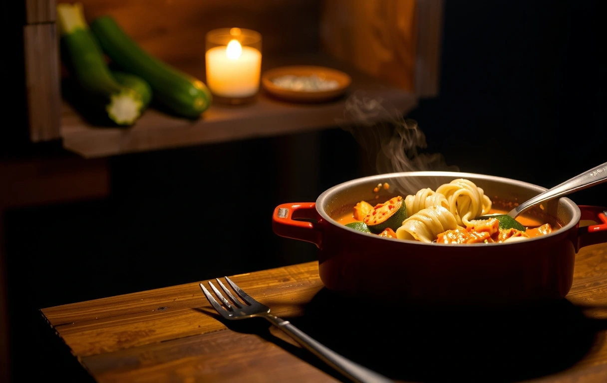 Gemütliches Abendessen Curry